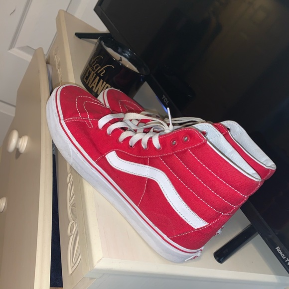 Red Vans - Picture 3 of 7